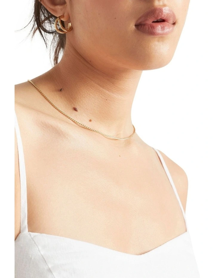Linen Bralette in Whisper White image 3