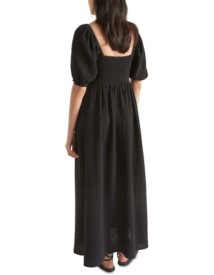 Cheesecloth Cross Front Maxi Dress image 4