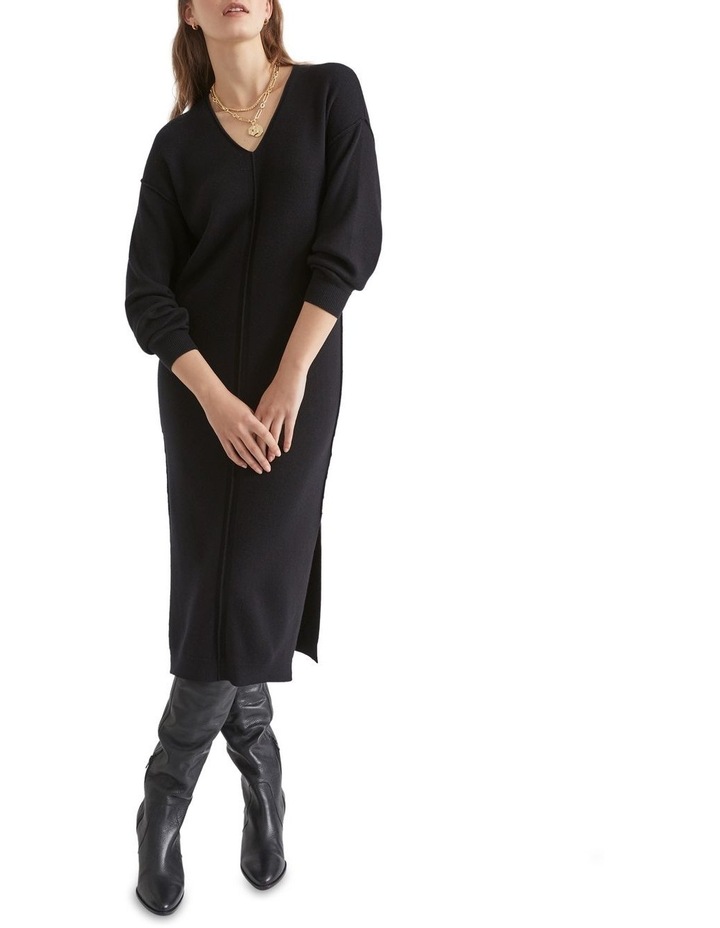 Knit Midi Dress in