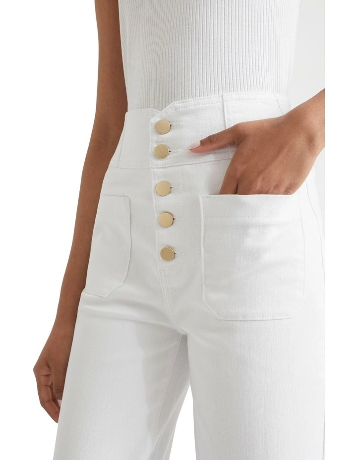 High Waist Crop Jean image 3