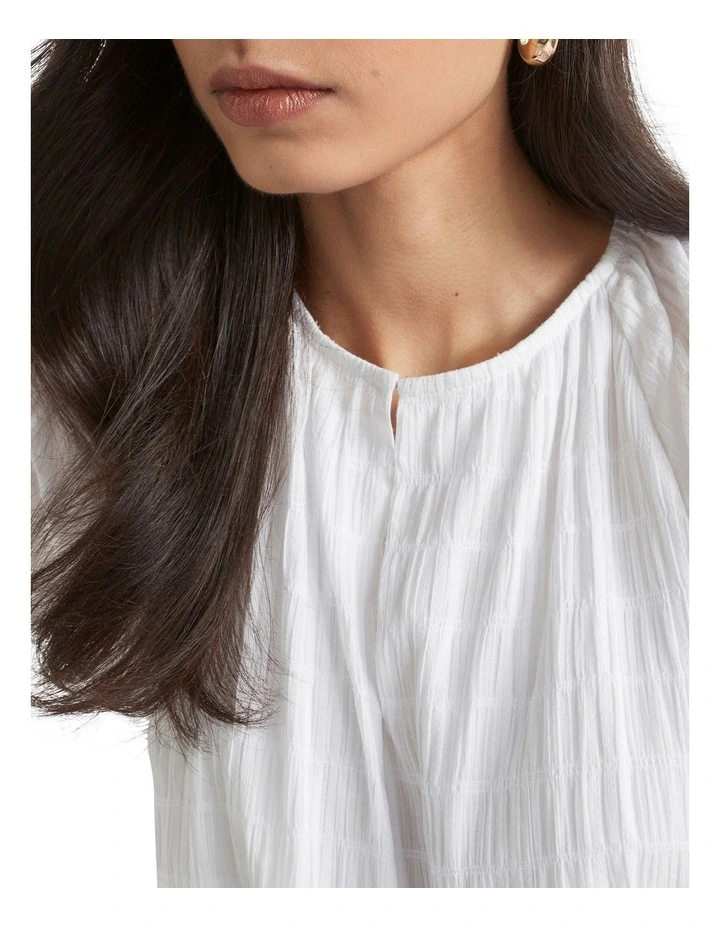 Textured Relaxed Midi Dress image 2