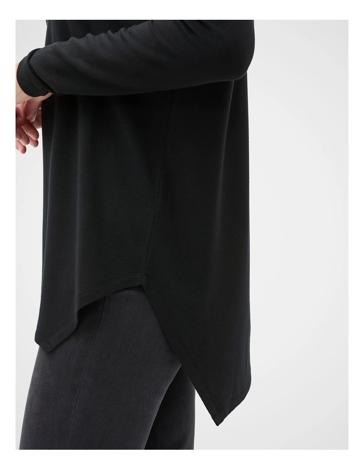 Core Asymmetrical Top in Black image 4