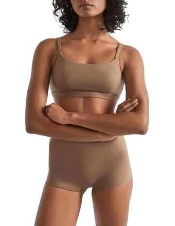 Basic Bralette in Brown