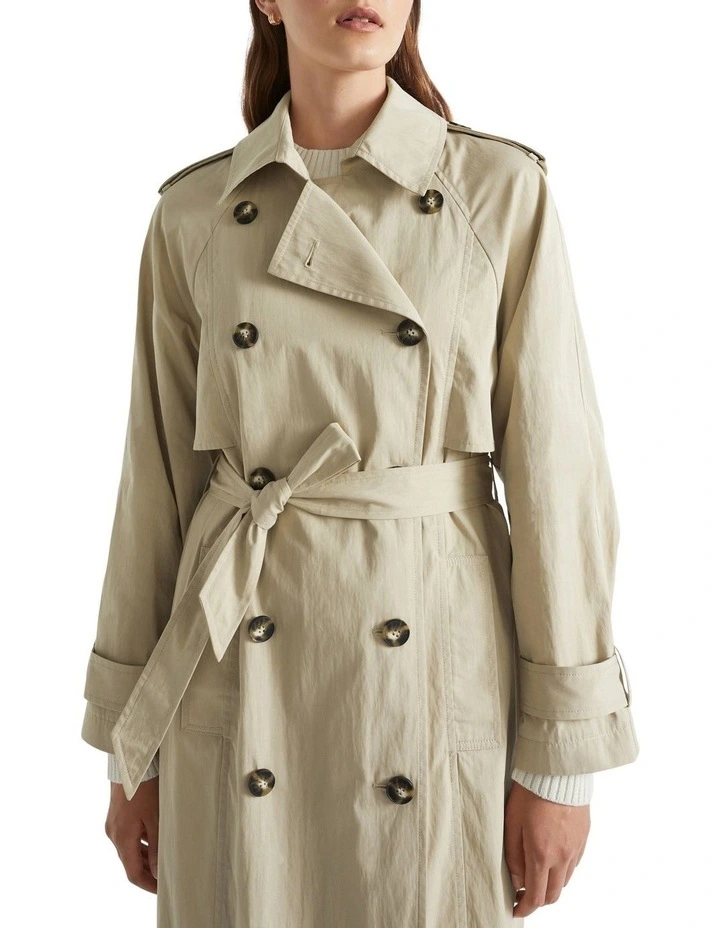 Trench Coat in Beige image 1