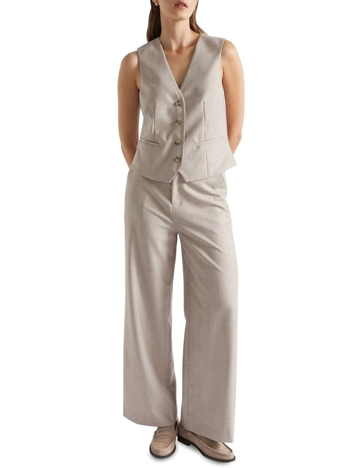 Wool Blend Waistcoat image 3