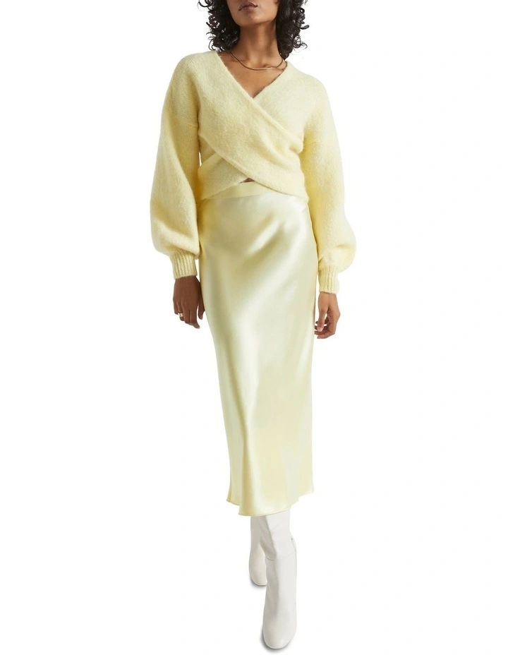Wool Blend Wrap Sweater image 3