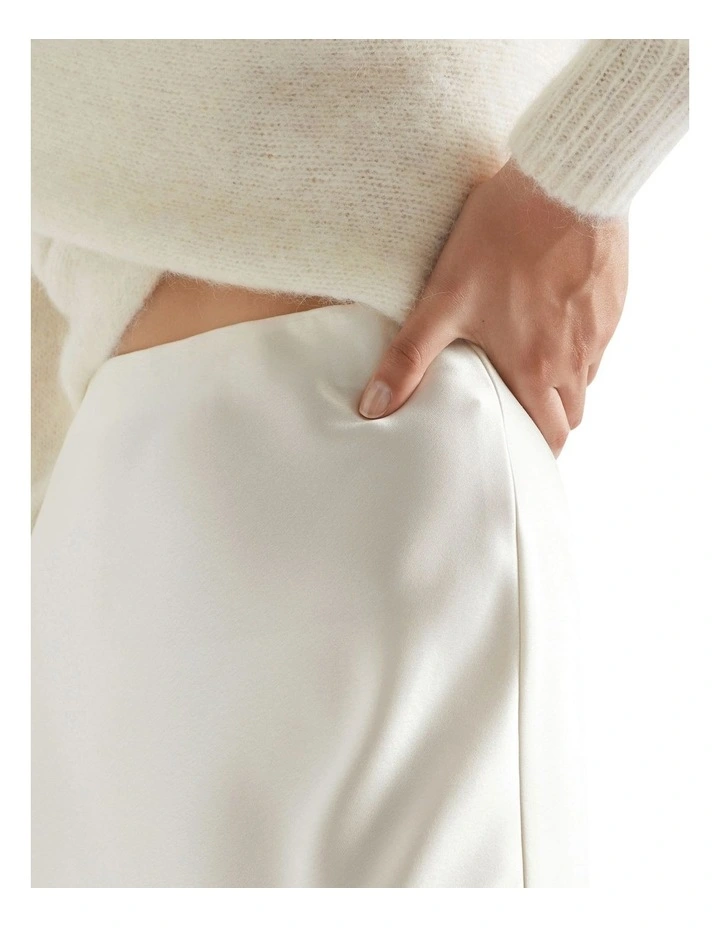 Satin Maxi Skirt image 4