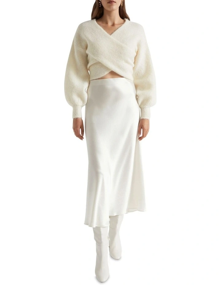 Satin Maxi Skirt image 5