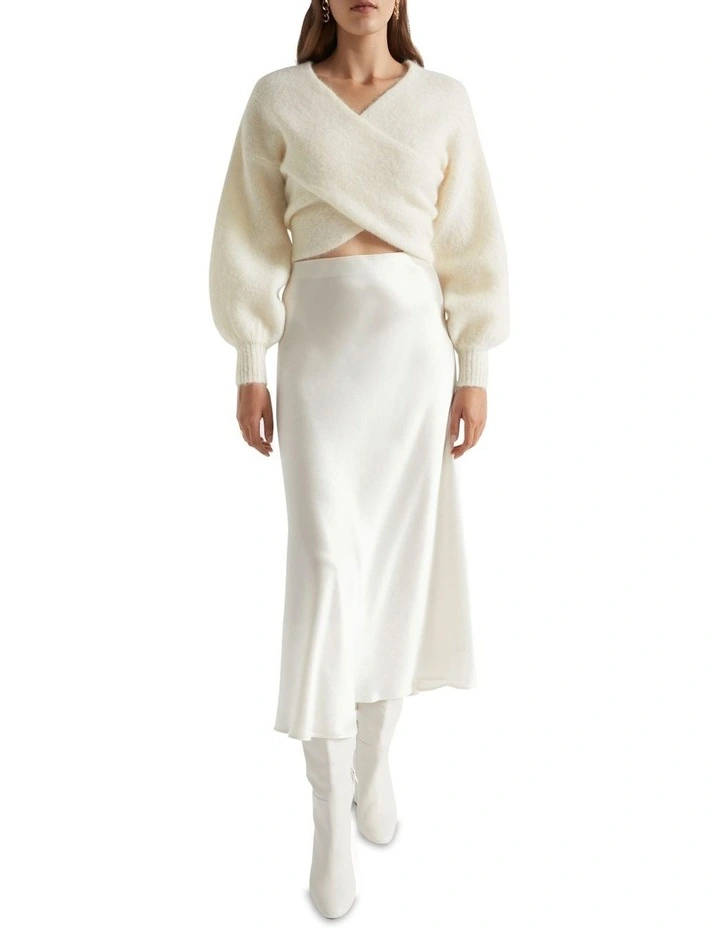 Satin Maxi Skirt image 6
