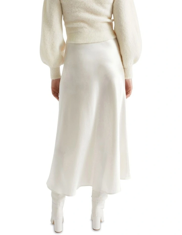 Satin Maxi Skirt image 7