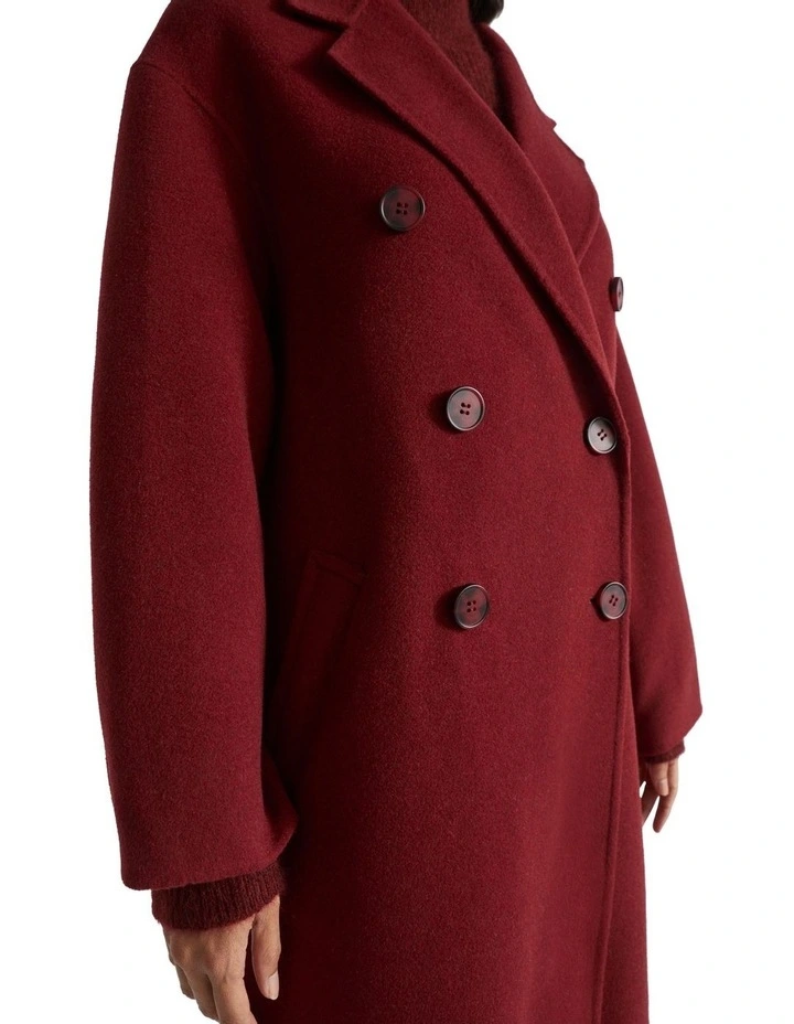 Wool Blend Man Style Coat image 3