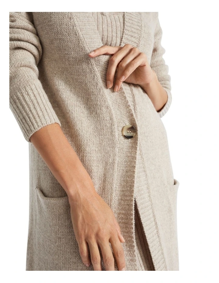 Seed Heritage Merino Wool Longline Cardigan MYER