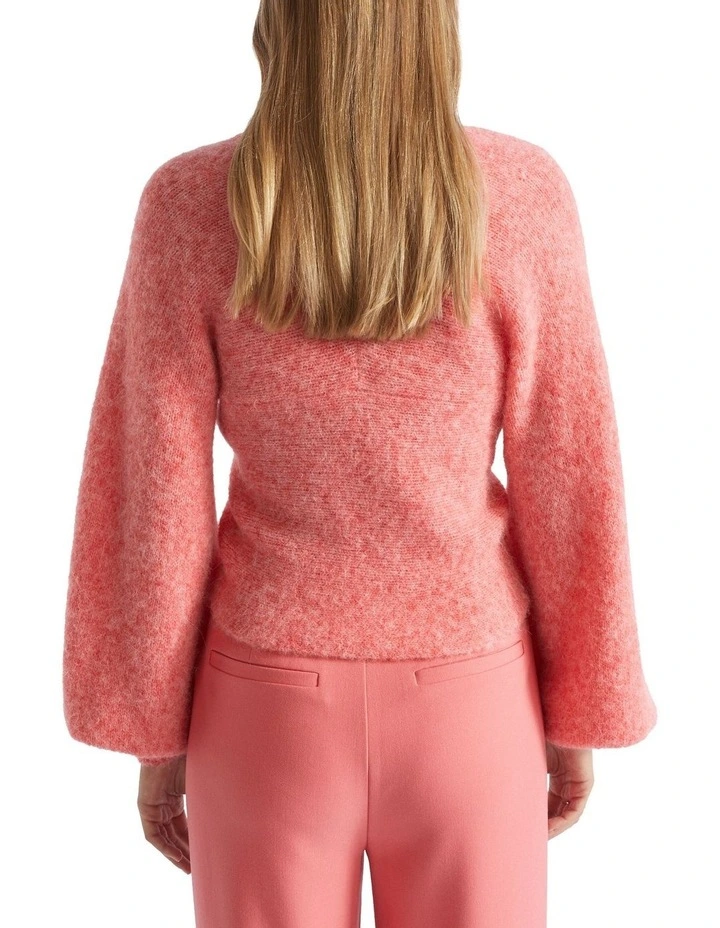 Wool Blend Wrap Sweater image 4