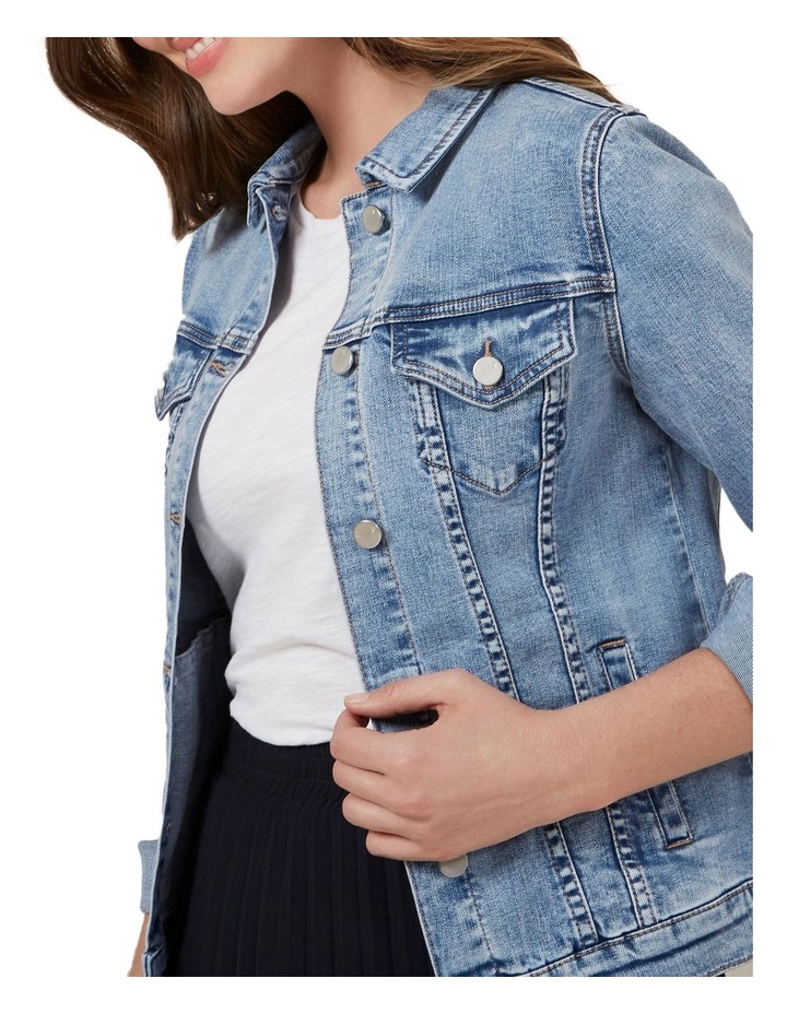 vintage denim waistcoat