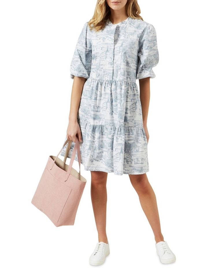 French connection scenic tiered dress clearance