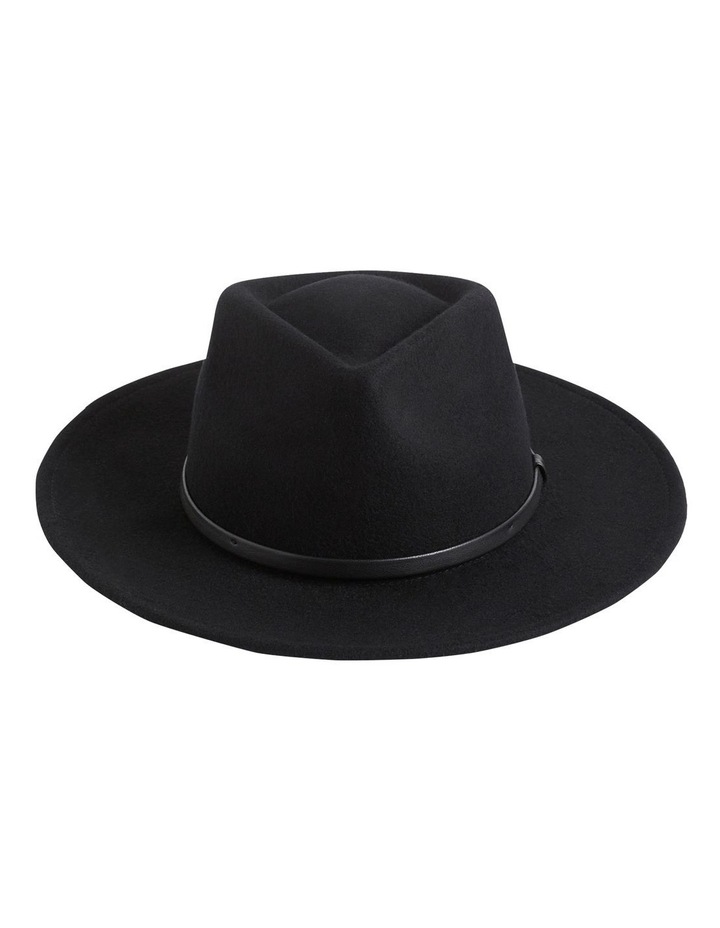 French Connection Black Fedora Hat | MYER