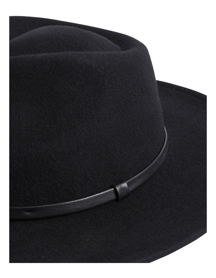 French Connection Black Fedora Hat | MYER