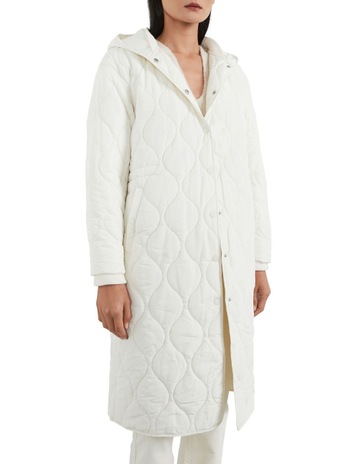 French Connection Quilted Longline 