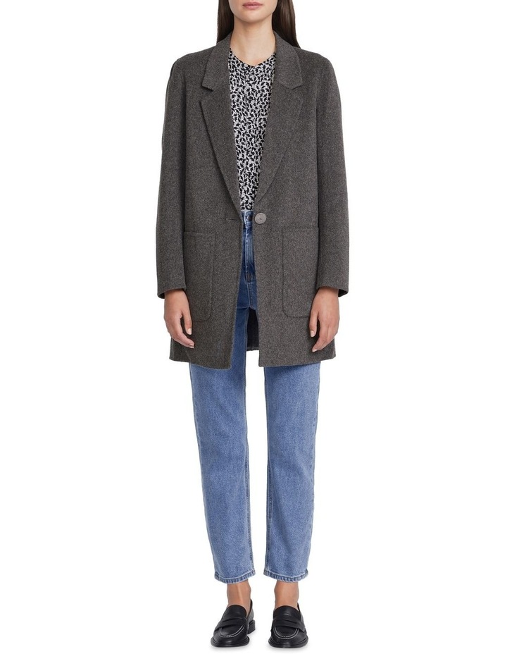 grey wool jacket ladies