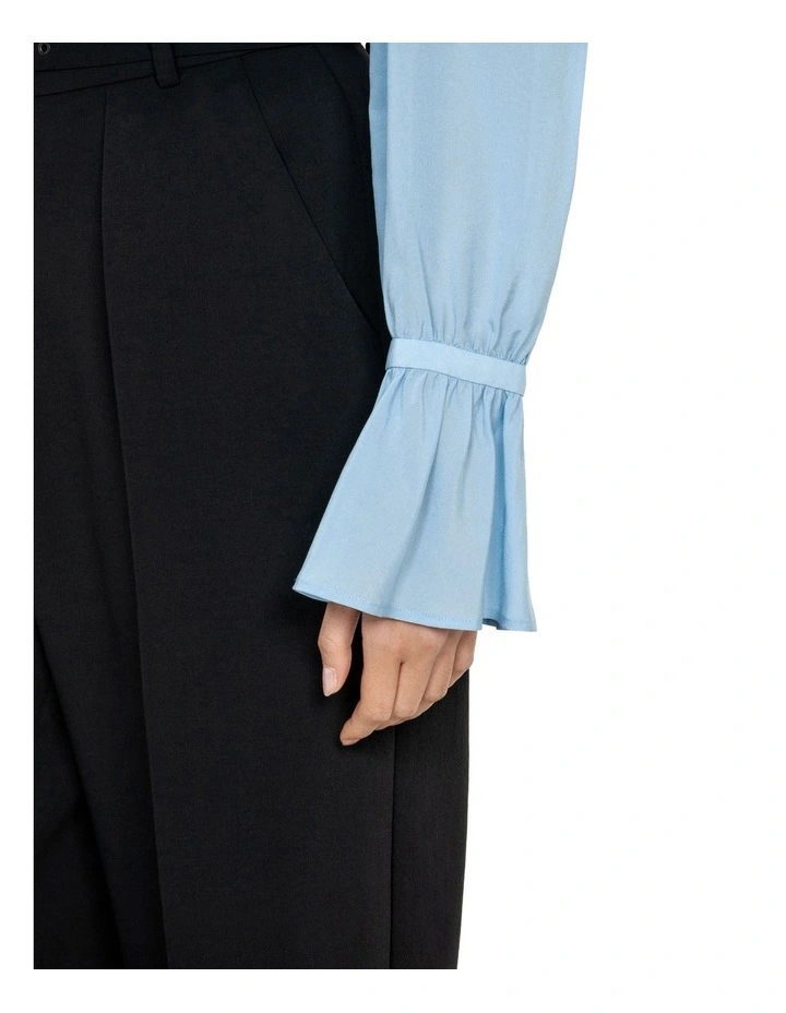 Texture Imprint Blouse in Sky image 4