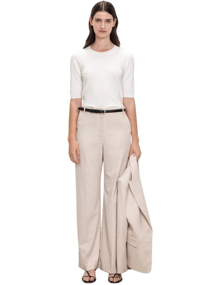 Stretch Twill Pant in Sand image 1