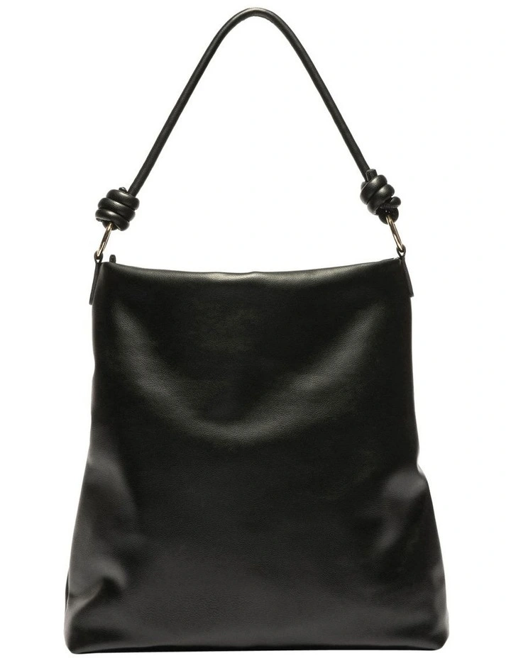 Soft Tote Bag in Black image 2