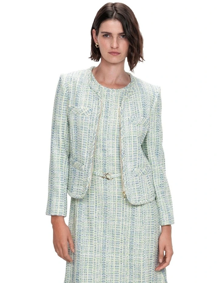 Tweed Jacket in Multicolor image 3