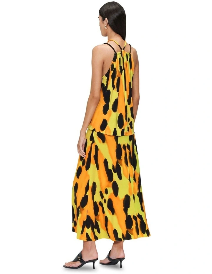 Sunset Drawcord Top in Citrus image 3
