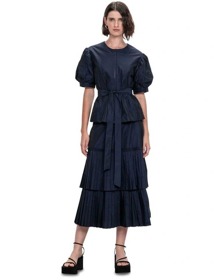 Ink & Edge Pleated Top and Skirt main image 1