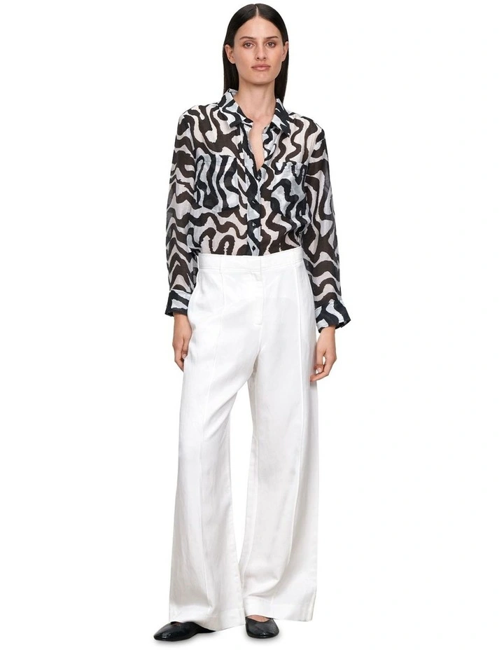 Monochrome Serendipity Shirt in Multi image 1