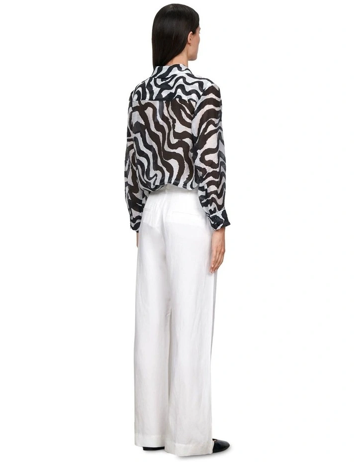 Monochrome Serendipity Shirt in Multi image 3