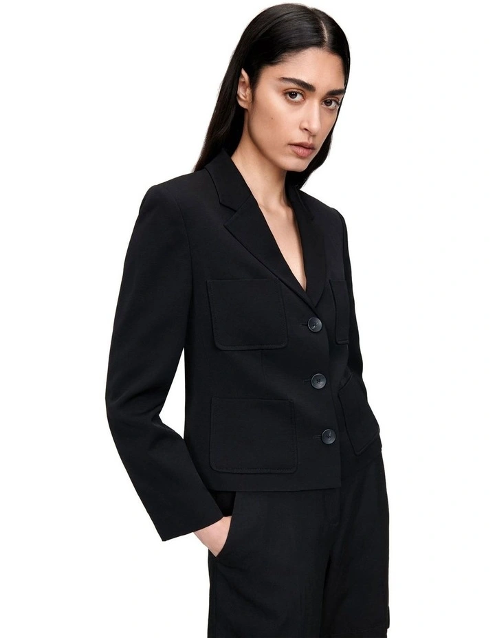 Meline Padded Jacket Black main image 1