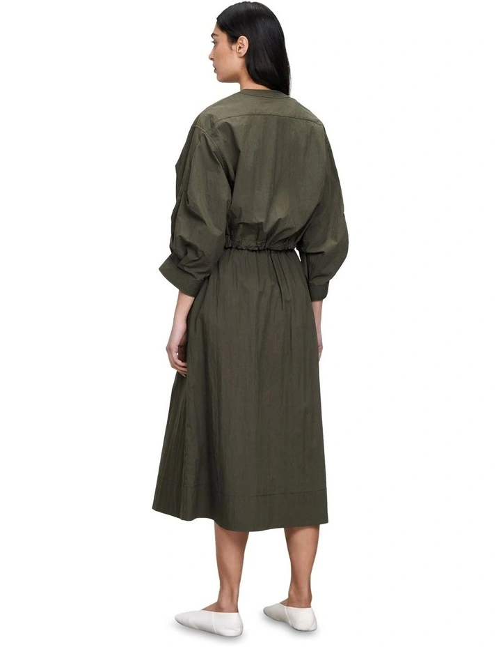 Parachute Taffeta Skirt in Green image 3