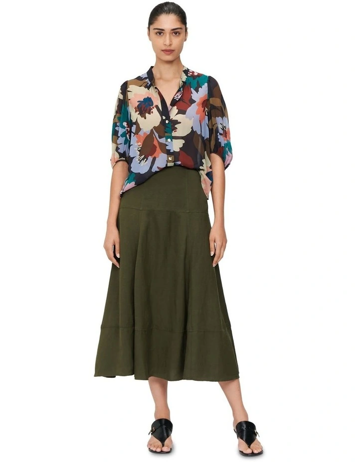 Sonata Bloom Georgette Blouse in Multi image 1