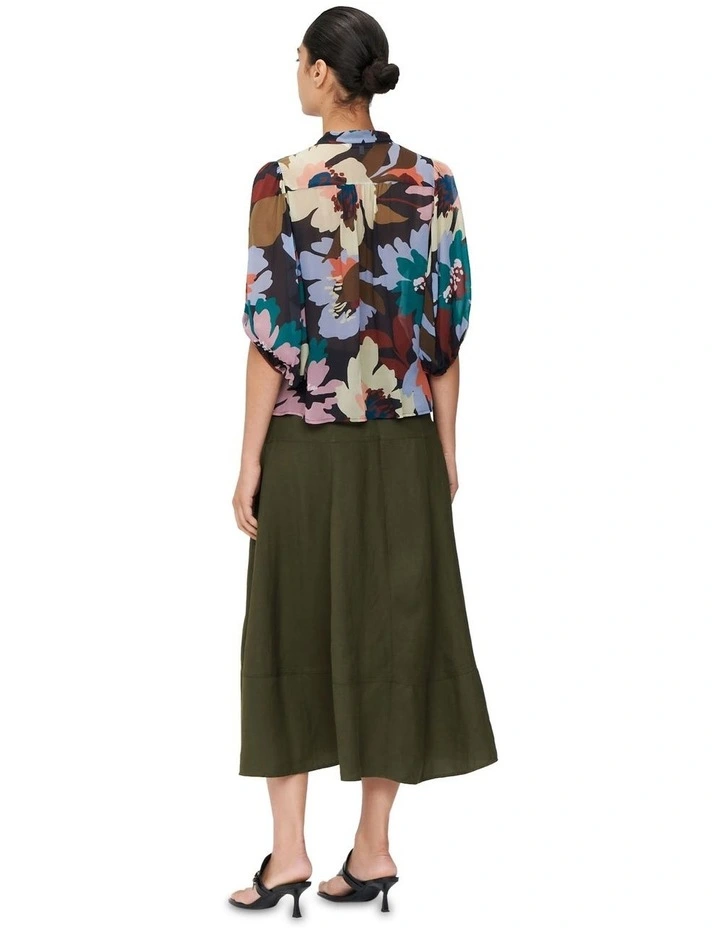 Sonata Bloom Georgette Blouse in Multi image 2