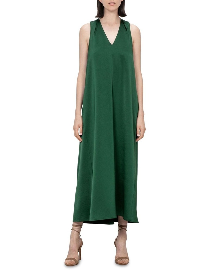 Washer Satin Maxi Dress in
