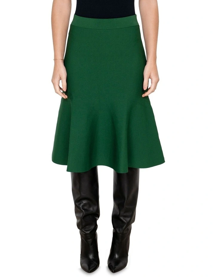 Veronika Maine Milano Short Flip Skirt in Green MYER
