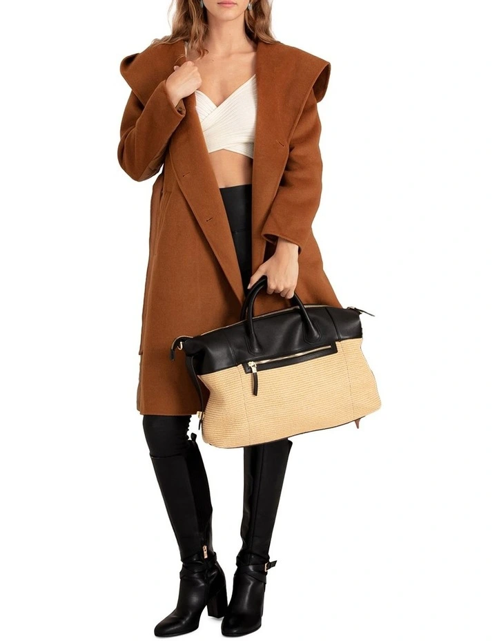 Walk Me Home Convertible Coat in Camel image 7