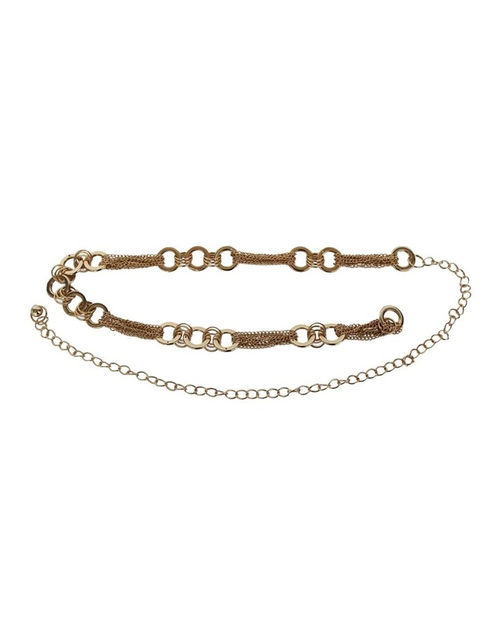Charming Chaos Chain Belt in Gold