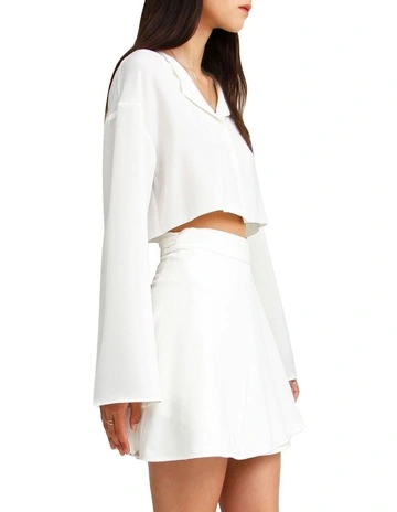 Before You Go Skirt in White