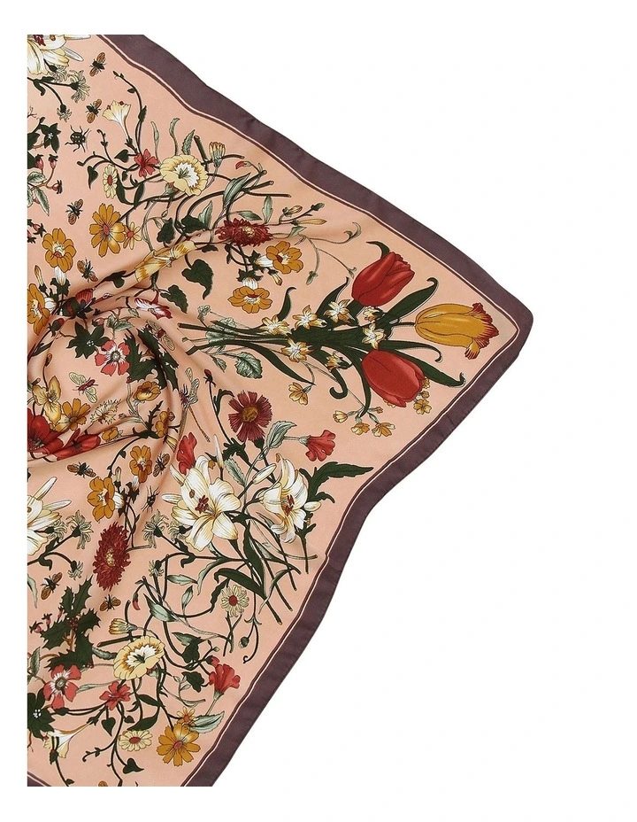 English Garden Fashion Scarf in Pink image 2