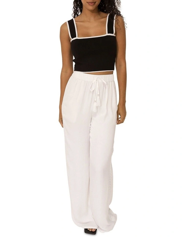 Forevermore Knitted Top in Black image 2