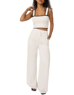 Forevermore Knitted Top in White