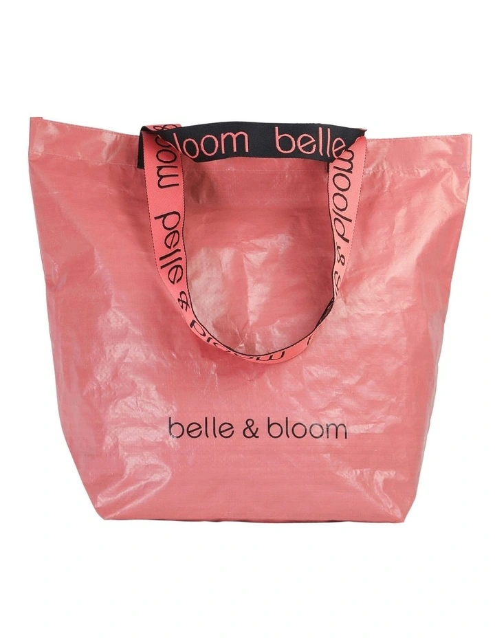 Say Yes Shopping Bag Large in Pink image 2