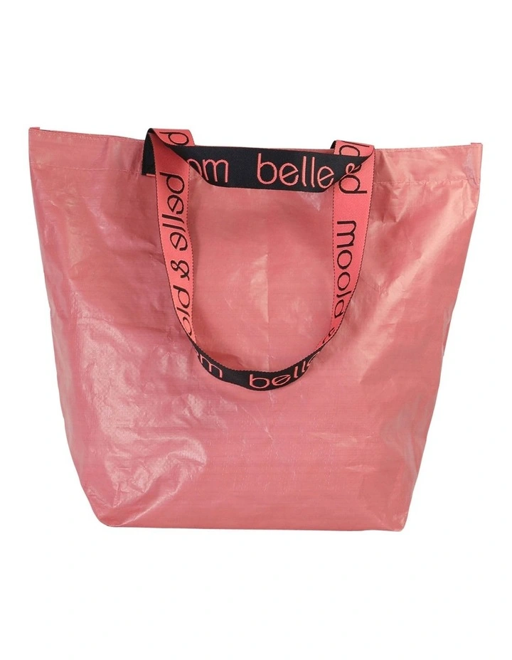Say Yes Shopping Bag Large in Pink image 4