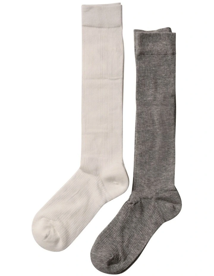 Midnights 2 Pack Socks in Multi image 1