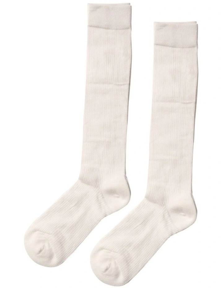 Midnights Socks 2 Pack in White image 1