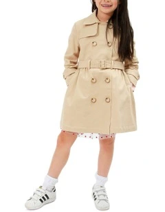 Miss Sunshine Trench Coat in Camel