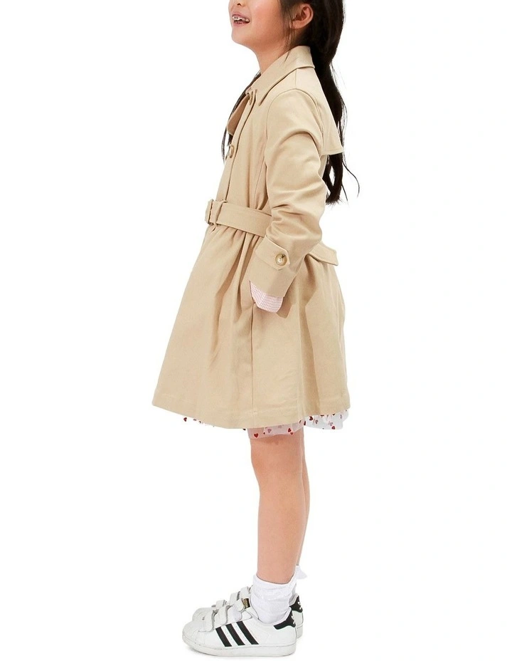 Miss Sunshine Trench Coat in Camel image 2