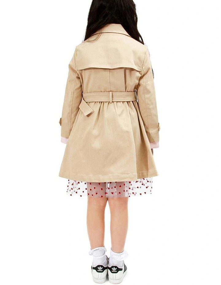 Miss Sunshine Trench Coat in Camel image 3
